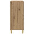 vidaXL Skrinka na platne dub artisan 84,5x38x89 cm kompozitné drevo