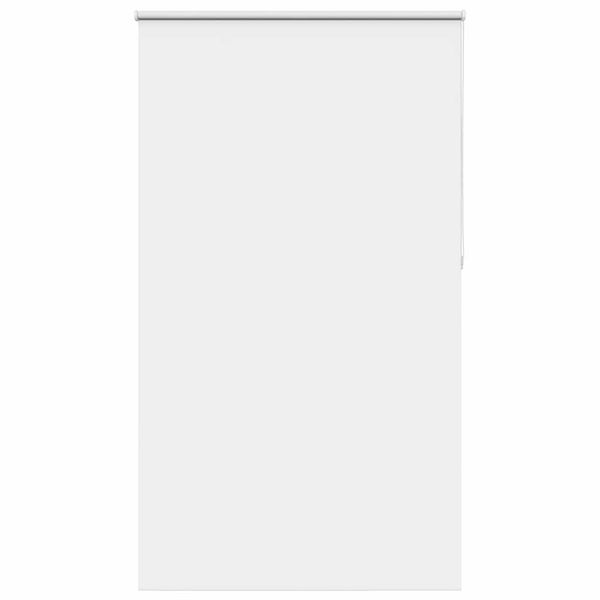 vidaXL Roleta Zatemnenie biela 130x230cm Šírka látky 126,6cm Polyester