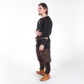 Bavlnená stredoveká košeľa - čierna