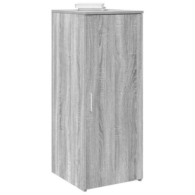 vidaXL Úložná skriňa Sivá Sonoma 40x45x103,5 cm Konštrukcia dreva
