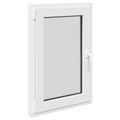 vidaXL Otočné a sklopné okno do suterénu RISOR 60 x 80 cm PVC a sklo