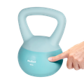 Kettlebell Soft Vinylový 4 kg REBEL ACTIVE RBA-2333-04