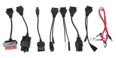 SIXTOL Kompletná sada OBD-II redukcií pre osobné autá MECHANIC CABLE SET 1, 8 ks