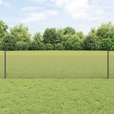 vidaXL Zváraný drôtový plot s podperou 10 x 0,5 m (Š x V)