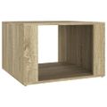 vidaXL Nočný stolík dub sonoma 57x55x36 cm spracované drevo