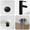 vidaXL Nástenné umývadlo s nábytkovou skrinkou Dub artisan