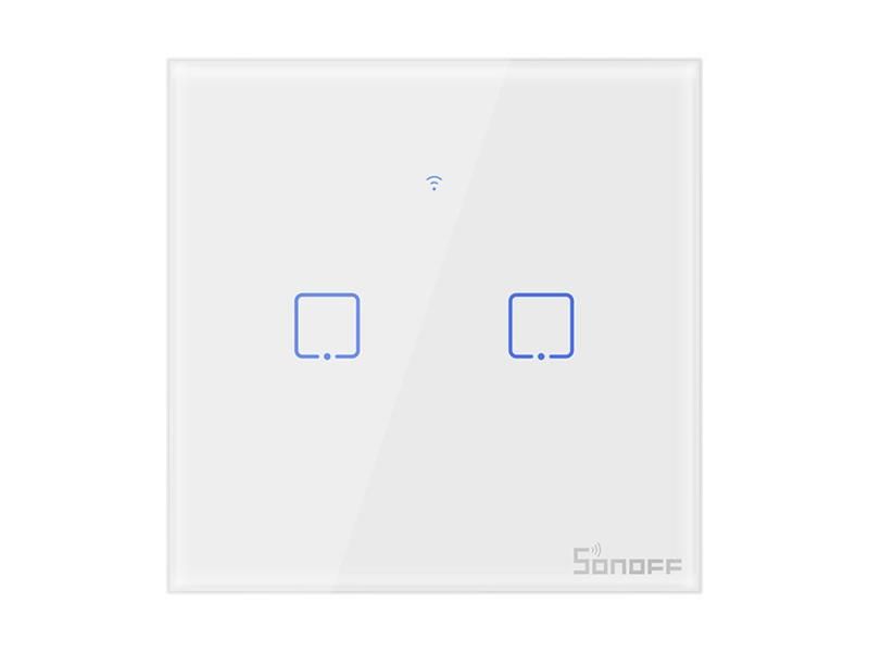 Smart vypínač osvetlenia SONOFF T0EU2C-TX WiFi