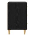 vidaXL Nočný stolík Čierny dub 40 x 40 x 66 cm Kompozitné drevo