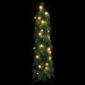 vidaXL Umelý predsvietený vianočný stromček s 45 LED 90 cm