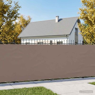 vidaXL Záclona na balkónové súkromie 150 x 300 cm Textil s PU povlakom