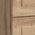 vidaXL Nočný stolík Dub artisan 62 x 34,5 x 44,5 cm Kompozitné drevo