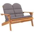 vidaXL 3-dielna záhradná sedacia súprava Adirondack akáciový masív
