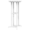 vidaXL Barový stôl Biela 55 x 55 x 107 cm Polyetylén