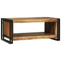 vidaXL Konferenčný stolík Hnedá 90 x 50 x 38 cm Pevné akáciové drevo
