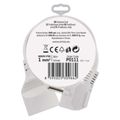 Predlžovací kábel EMOS P0111 / 1,5 m / 1 zásuvka / biely / PVC / 1 mm2