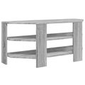 vidaXL RohováTVskriňa 102x40,5x45cm Sivý Sonoma Kompozitné drevo