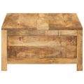 vidaXL Konferenčný stolík 80x55x30 cm masívne mangovníkové drevo