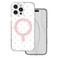 Bubble Dots Mag obal na iPhone 16 Pro Max 6,9" biely