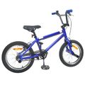 vidaXL BMX Bicykel 20 Palcov pre nad 9 rokov Tmavomodrá