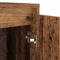 vidaXL Kabinet na práčku Staré drevo 87 x 60 x 89 cm Kompozitné drevo