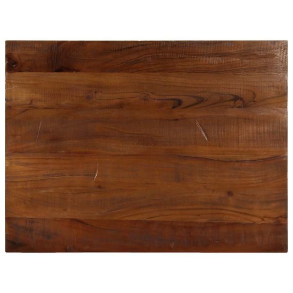 vidaXL Stolová doska 80x70x3,8 cm obdĺžnik masívne recyklované drevo