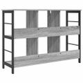 vidaXL Regál na knihy 6 úrovní 102 x 32 x 72,5 cm Kompozitné drevo