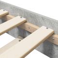 vidaXL Rám postele Betónovo sivá 80 x 200 cm Kompozitné drevo