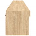 vidaXL TV skrinky s LED svetlami 2 ks dub sonoma 80x30x30 cm