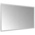 vidaXL Zrkadlo do kúpeľne s LED Priehľadná 70 x 40 cm tvrdené sklo
