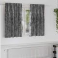 vidaXL Sametové závesy 2 ks Sivá 140 x 140 cm Zamat