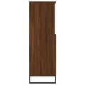 vidaXL Vysoká skrinka hnedý dub 60x36x110 cm spracované drevo