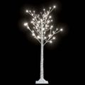 vidaXL Vianočný stromček/vŕba 120 LED 1,2 m studená biela dovnútra/von