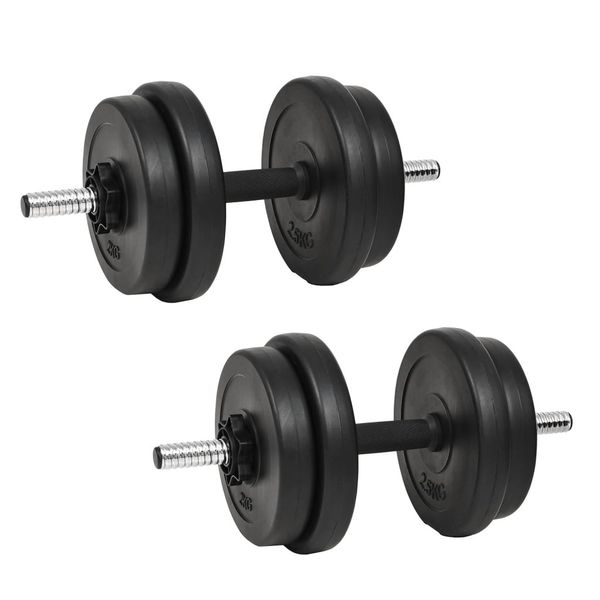 vidaXL Činka so závažiami 40 kg