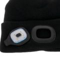 Čiapka s čelovkou USB Trizand 22663, čierna