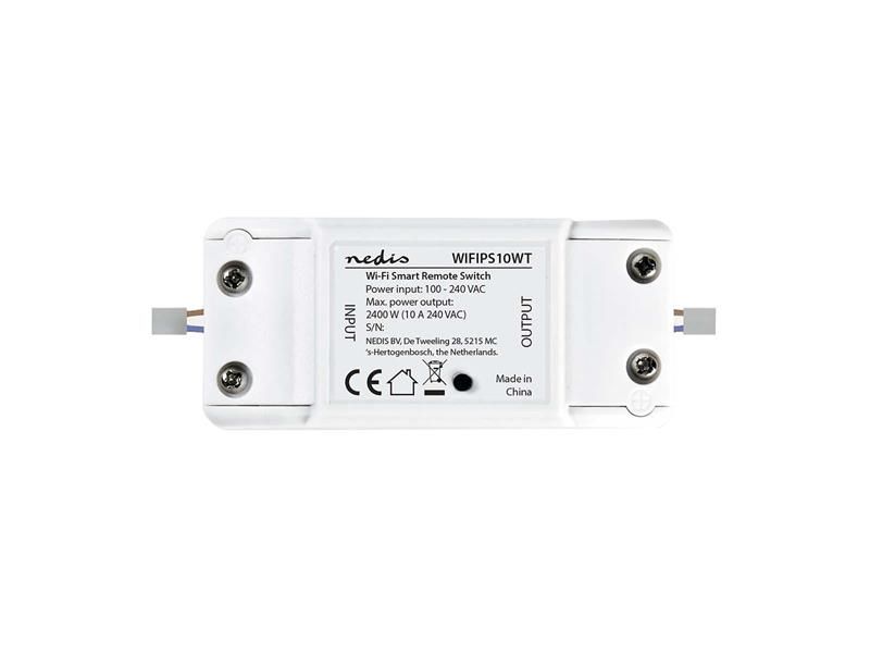 Smart spínač NEDIS WIFIPS10WT WiFi Tuya