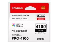80 ml - matná čerň - originálna - závesný box - atramentová nádrž - pre imagePROGRAF PRO-1100