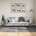vidaXL Koberec HUARTE krátky vlas mäkký umývateľný antracit 160x230 cm