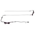 vidaXL LED pás 110 cm Viacfarebný PVC