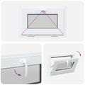 vidaXL Podkrovné okno RISOR 60 x 40 cm PVC a sklo