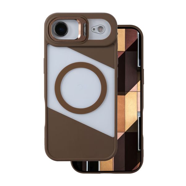 Puzdro Fusion Mag pre iPhone 17 Air 6,6'' hnedá