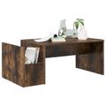 vidaXL Konferenčný stolík Dymová dub 90 x 45 x 35 cm Kompozitné drevo