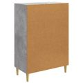 vidaXL Servírovacia skriňa Betónovo sivá 66 x 34,5 x 95 cm