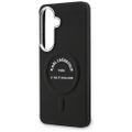 Karl Lagerfeld case Embossed Ring RSG Logo MagSafe pre Samsung Galaxy S26 čierna