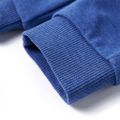 vidaXL Detské tepláky modré melanž 104