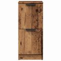 vidaXL Komoda staré drevo 30x30x70 cm spracované drevo