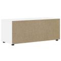 vidaXL TV skrinka „VISNES“ biela 100x40x38 cm, drevo