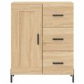 vidaXL Vysoká skrinka dub sonoma 69,5x34x180 cm spracované drevo