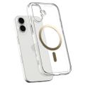 Puzdro Spigen Ultra Hybrid Mag Magsafe pre iPhone 17 číre/zlaté