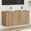 vidaXL TV skrinka nástenná dub artisan 80x30x41 cm