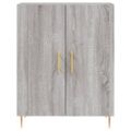 vidaXL Vysoká skrinka sivý dub sonoma 69,5x34x180 cm spracované drevo